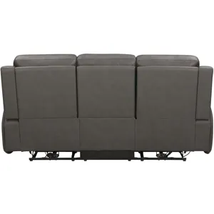 Belmont Autumn Fog Zero Gravity Power Reclining Sofa and Recliner