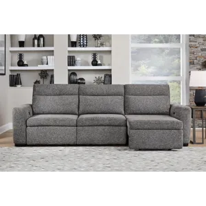 Kline Nightfall 3 Piece Modular Slider Sofa