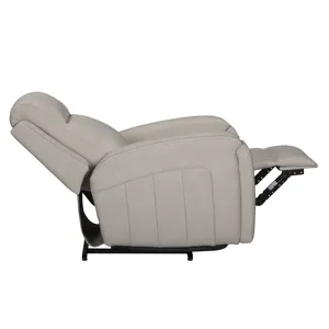Armstrong Buffy Cream Power Recliner with Heat Massage and Auto-Glide Two Pack
