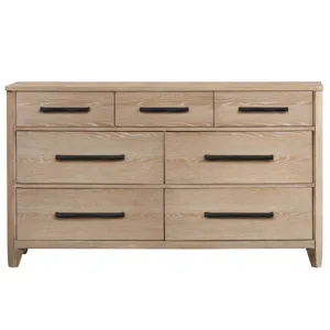 Breckenridge Bedroom King Bed 2 Nightstands and Dresser with Mirror