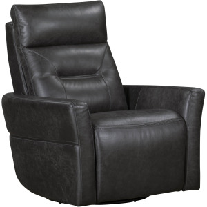 Remmington Vintage Slate Power Swivel Glider Recliner P2