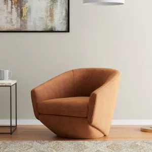 The Twist Elise Rust Swivel Chair