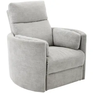 Radius Mineral Power Swivel Glider Recliner Two Pack