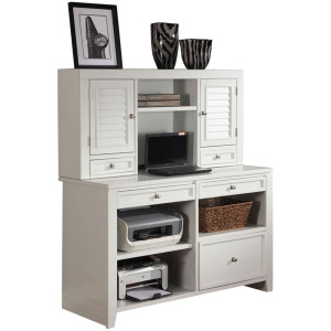 Boca Credenza with Hutch