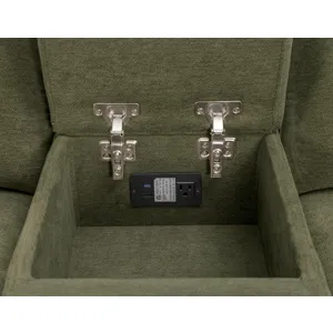 Traxton Jasper Moss Power Zero Gravity Sofa Loveseat and Recliner