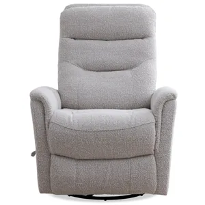 Gemini Bloke Cotton Swivel Glider Recliner Two Pack