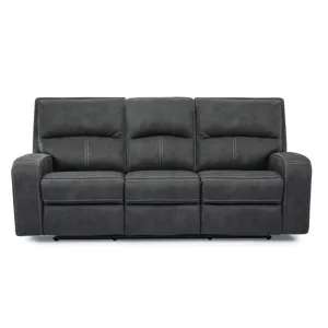 Polaris Slate Power Reclining Sofa