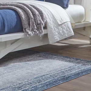 Americana Modern Bedroom Queen and King Platform Rails with Center Support and Legs