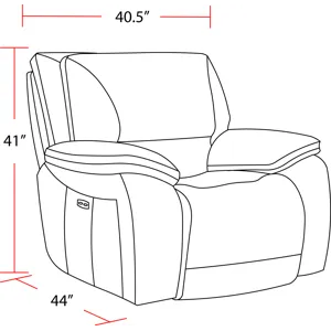 Vail Burnt Sienna Power Reclining Sofa and Two Recliners