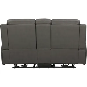Belmont Autumn Fog Zero Gravity Power Reclining Sofa and Loveseat