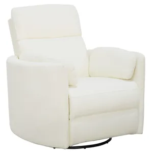 Radius Revel Oyster Power Swivel Glider Recliner Two Pack