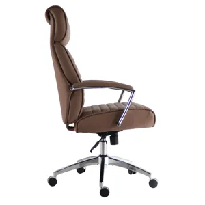 Dc Vegan Leather Tall Desk Chair