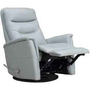 Gemini Autumn Aqua Manual Swivel Glider Recliner Two Pack