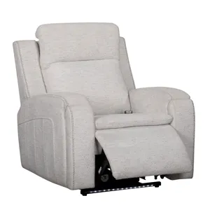 Armstrong - Clearwater Sand Power Recliner w/Heat Massage & Rocker