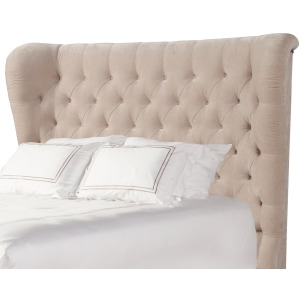 Chloe Meringue King Headboard