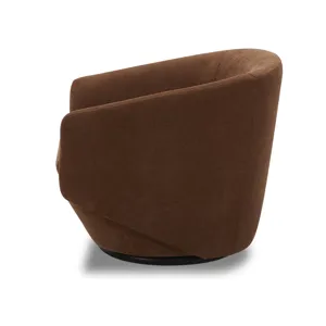The Twist Elise Rust Swivel Chair