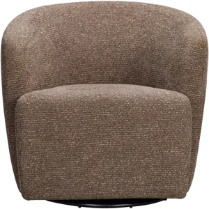 Mingle Thatch Brown Swivel Glider Accent Chair Two Pack