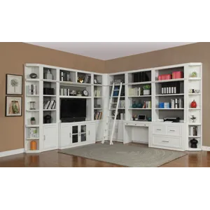 Catalina 13 Piece Corner Library Wall