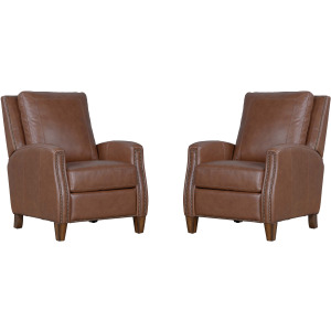 Hunter Chestnut Charm Manual Recliner Two Pack