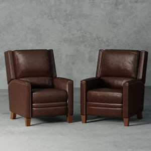 Connor Espresso Manual Recliner Two Pack