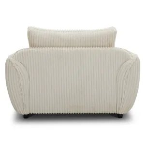 Utopia Mega Ivory Chair and A Half with Lumbar Pillow Two Pack