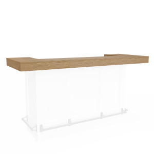 Americana Modern Dining 78 Inch Bar Top