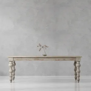 Crossings Eden Dining 84 Inch Rectangular Dining Table