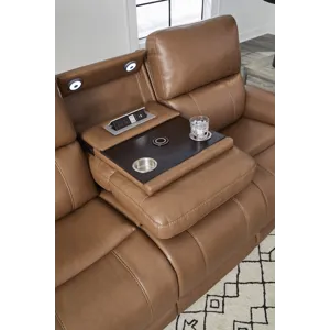 Hancock Apple Cider Zero Gravity Power Reclining Sofa and 2 Recliners