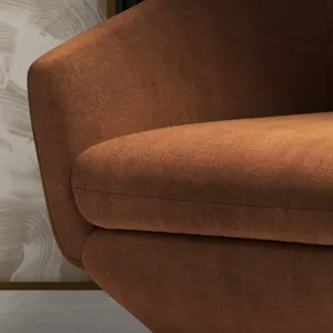 The Twist Elise Rust Swivel Chair