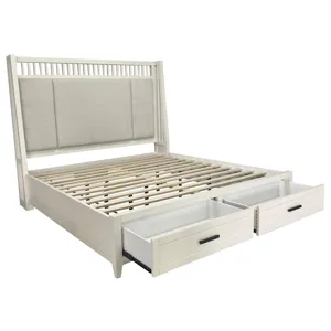 Americana Modern Bedroom Queen Shelter Bed