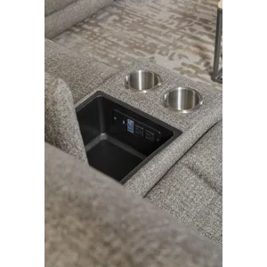 Penfield Frappe Power Reclining Sofa Loveseat and Recliner