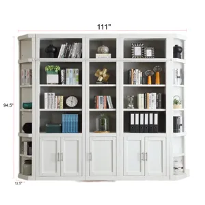 Catalina 5 Piece Library Wall