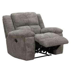 Buster Cabot Stone Manual Reclining Sofa and Recliner