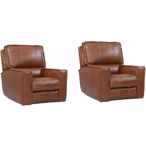 Rockford Verona Saddle Power Recliner Two Pack