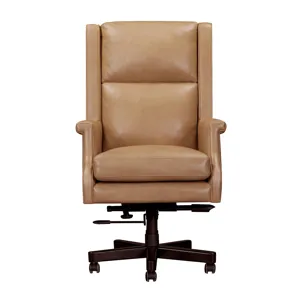 Dc132 Renaissance Clay Leather Desk Chair
