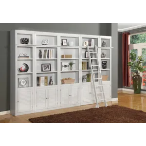 Boca 6 Piece Library Wall Unit
