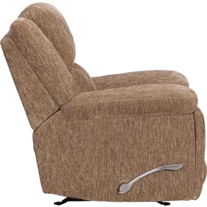Bronco Plush Tobacco Manual Rocker Recliner