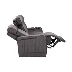 Equinox Mercury Power Reclining Sofa with Drop Down Table