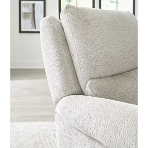 Gentry Ecru Mist Manual Swivel Glider Recliner Two Pack
