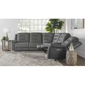 Caldwell Tahoe Charcoal Entertainment Console