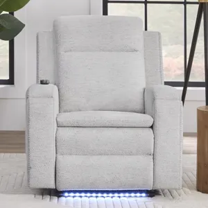 Armstrong Clearwater Sand Power Recliner with Heat Massage and Auto-Glide Two Pack