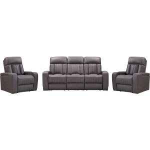 Equinox Mercury Power Reclining Sofa and Two Recliners