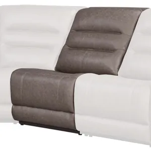 Lawson Sydney Brunette Armless Chair with Drop Down Table