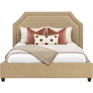 Gwen Mellow Teak King Bed 6/6