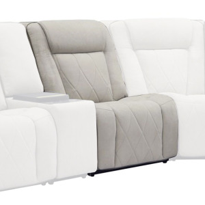 Ian Luxe Mocha Armless Chair
