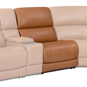 Hancock Apple Cider Zero Gravity Power Armless Recliner P3