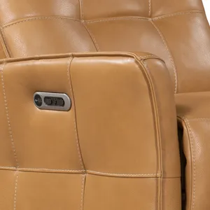 Gershwin Lucca Butterscotch Zero Gravity Power Reclining Sofa