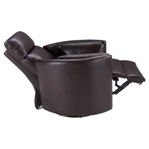 Radius Florence Brown - Powered By Freemotion Cordless Power Swivel Glider Recliner Two Pack