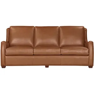 Channing Renaissance Cinnamon Stationary Sofa