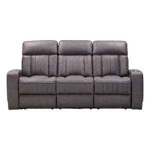 Equinox Mercury Power Reclining Sofa with Drop Down Table